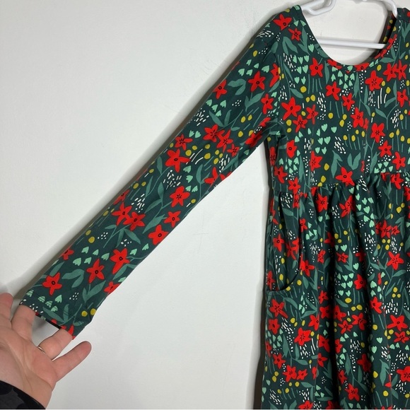 Hanna Andersson celebration skater dress pockets fit & flare twirl size 6/7 - Picture 3 of 10